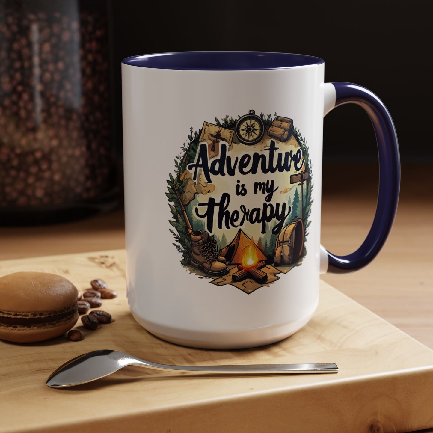 Adventure Mug - Adventure Is My Therapy