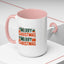 Christmas Mug - Green & Red Text Tree Presents