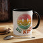 Motivation Mug - Retro Smiley Face Be Kind