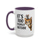 Animal Mug - It's Too Peopley Outside