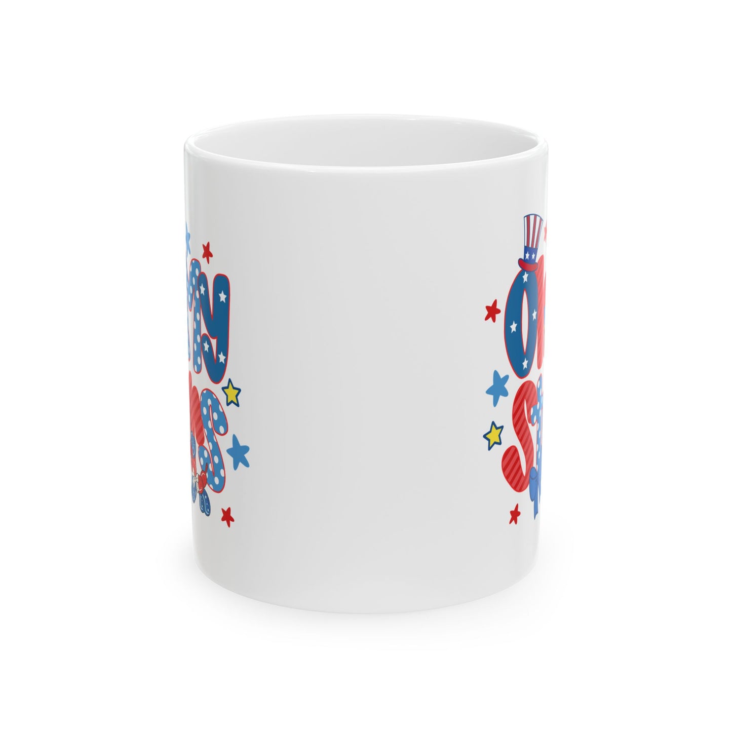 4th of July Mug - Oh My Stars Retro