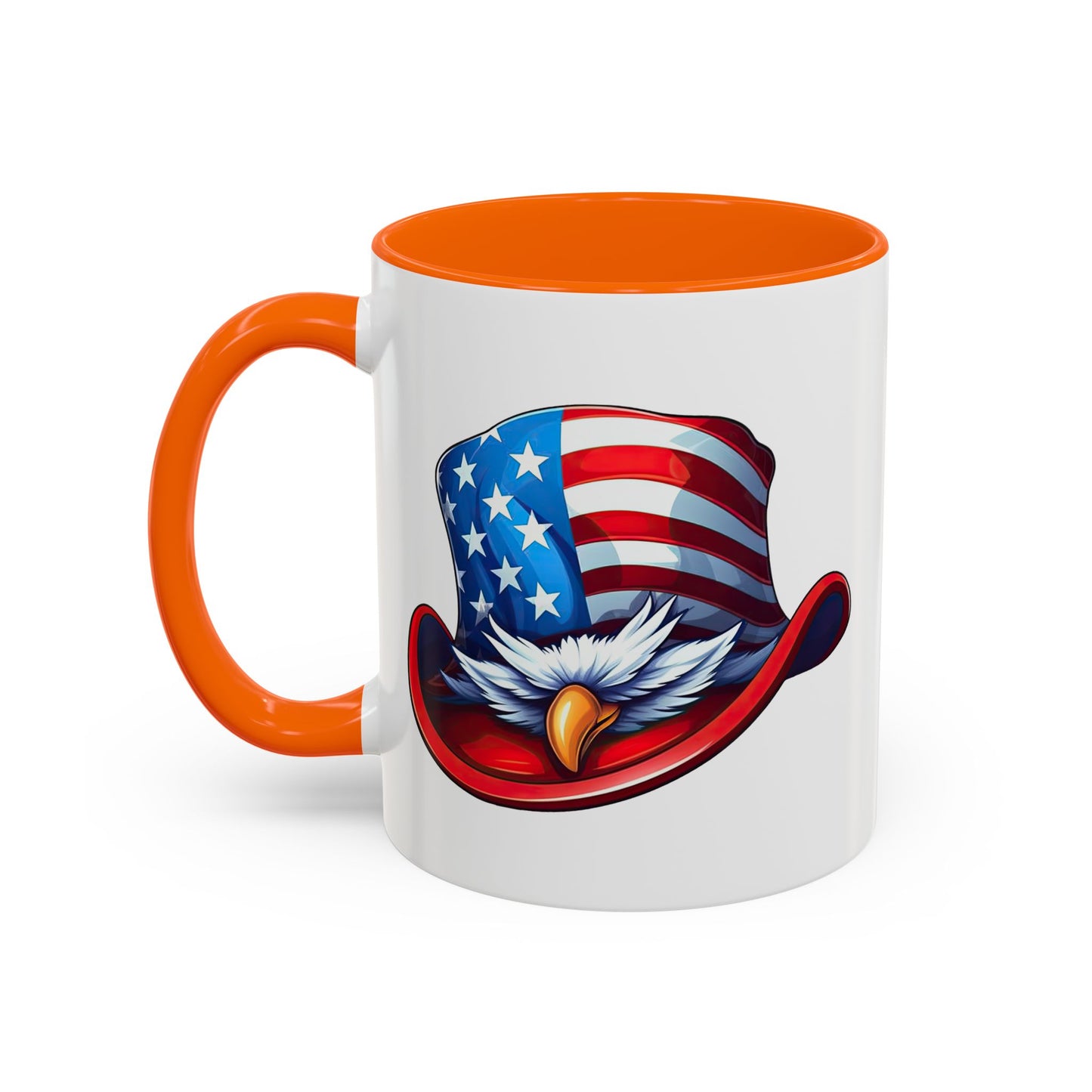 4th of July Mug - Bald Eagle American Hat