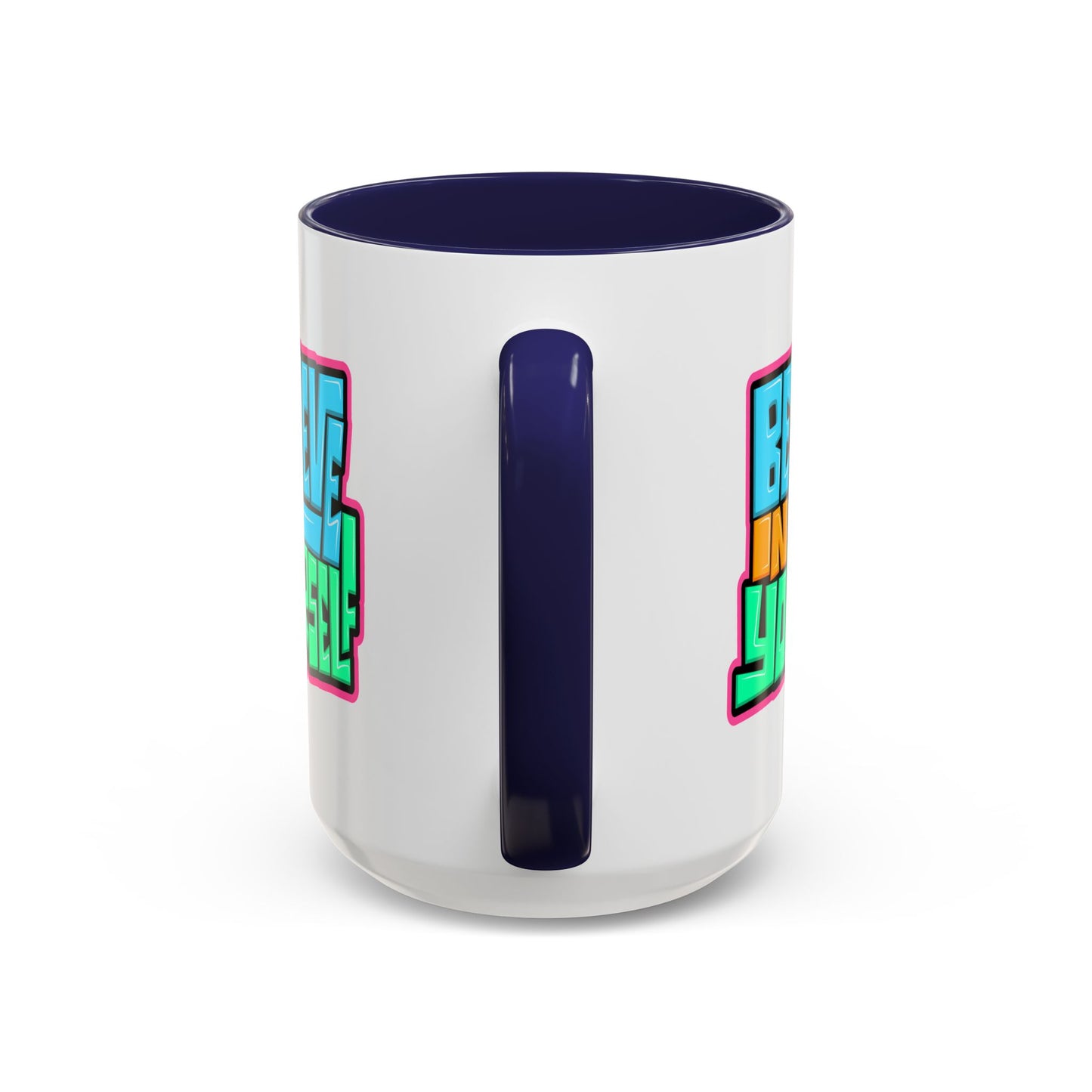 Motivation Mug - Believe In Yourself Graffiti