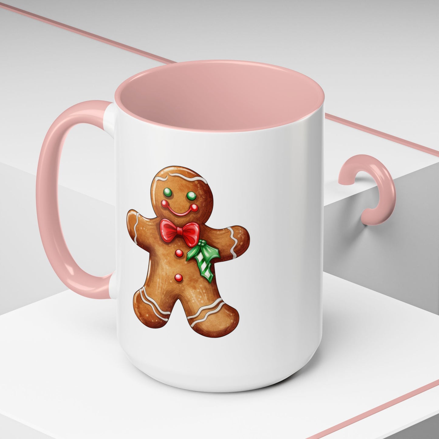 Christmas Mug - Smiling Gingerbread Man 2