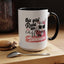 Humor Mug - This Girl Runs on Caffeine & Sarcasm