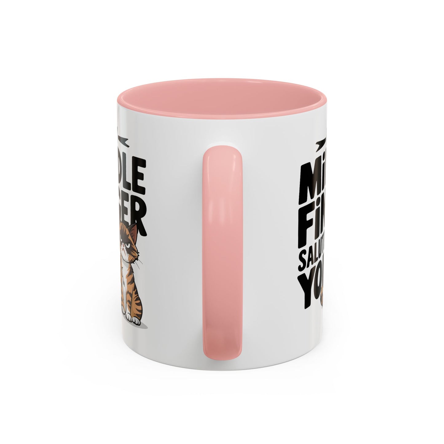 Humor Mug - My Middle Finger Salutes You