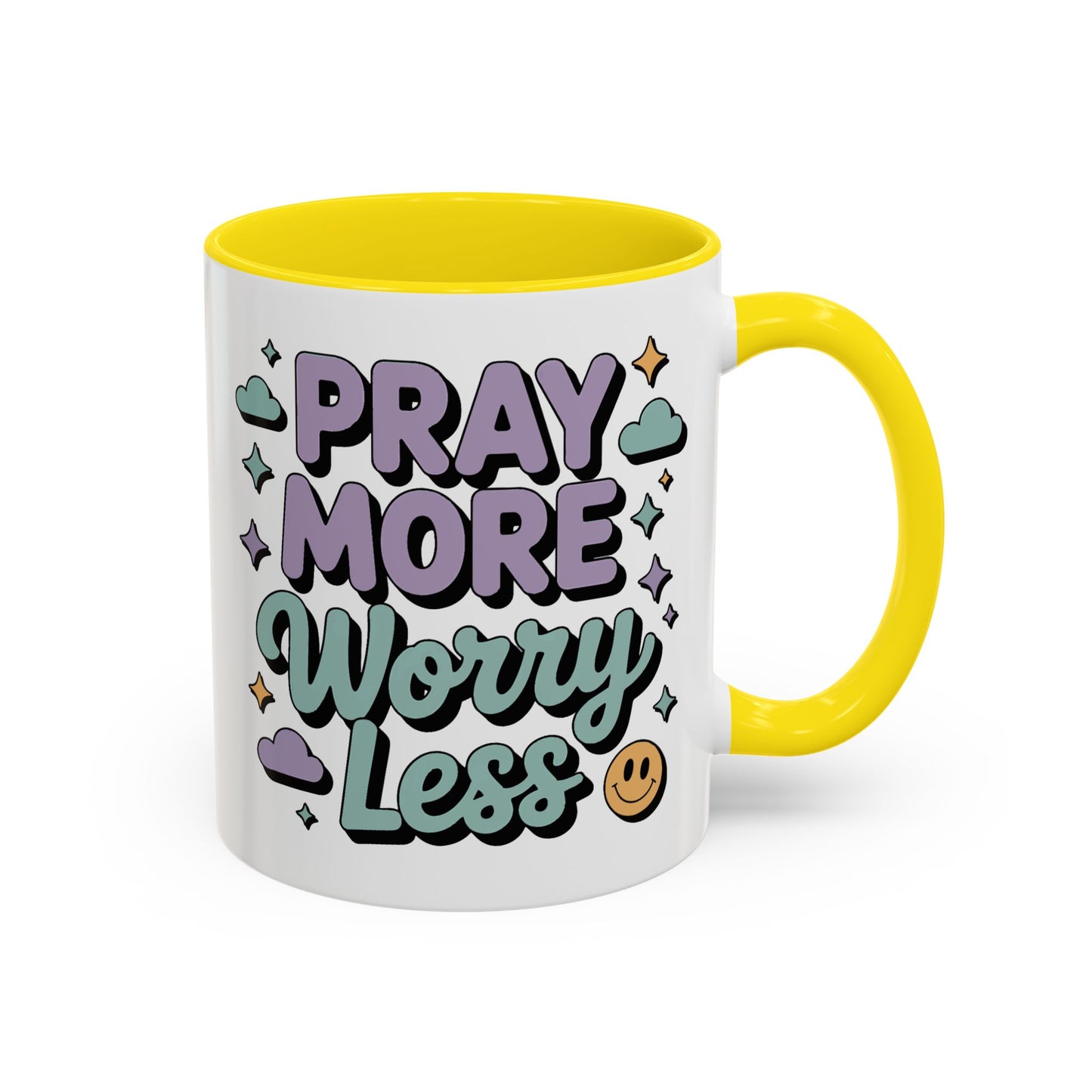 Motivation Mug - Pray More Worry Less
