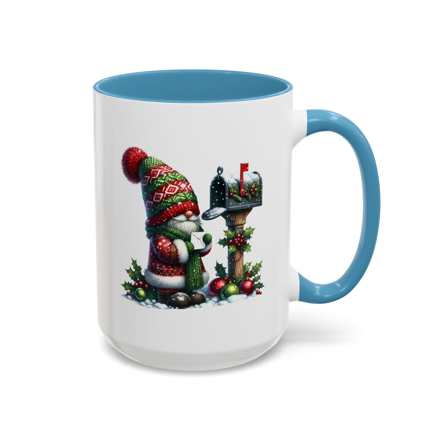 Christmas Mug - Gnome and Mail