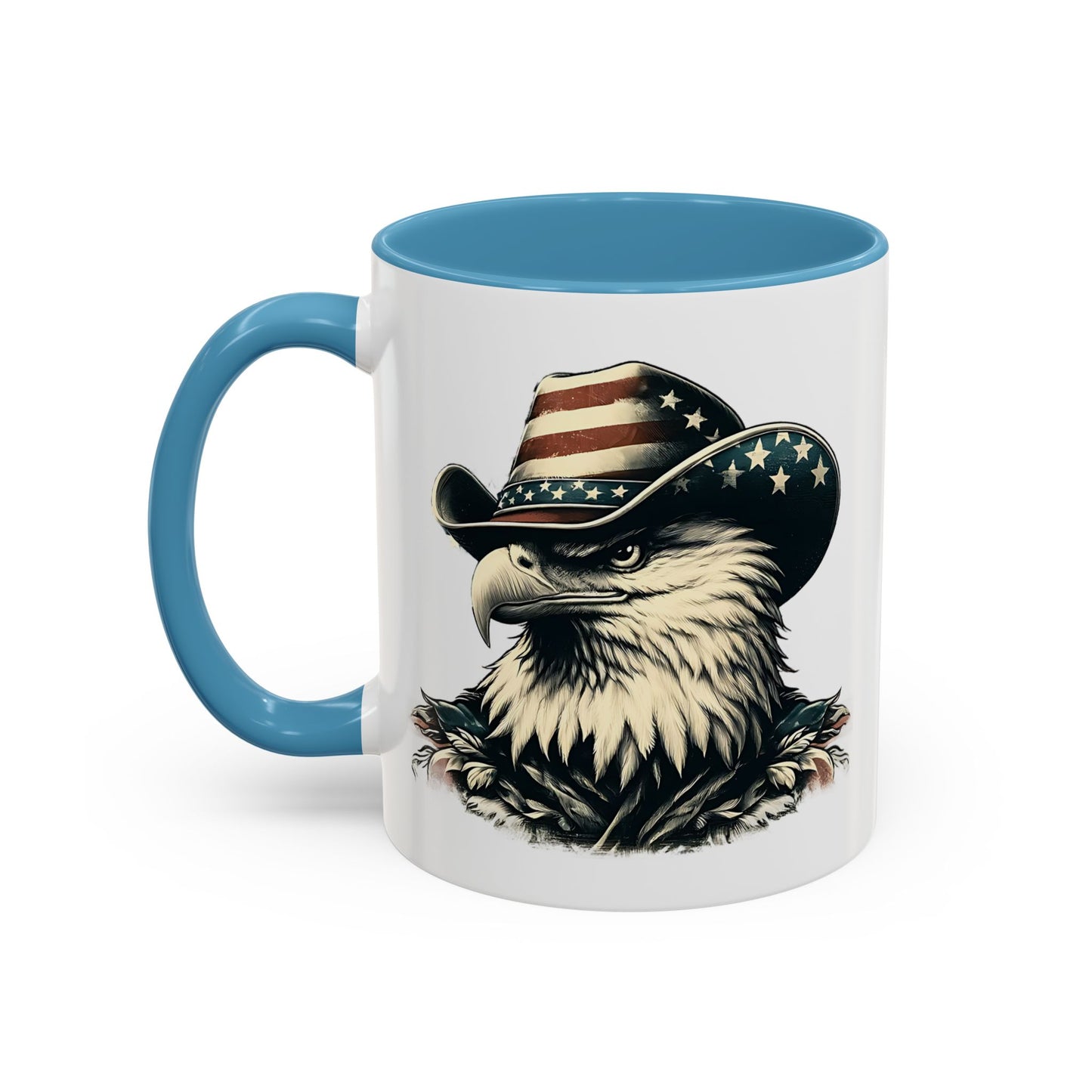 4th of July Mug - American Bald Eagle Flag 5