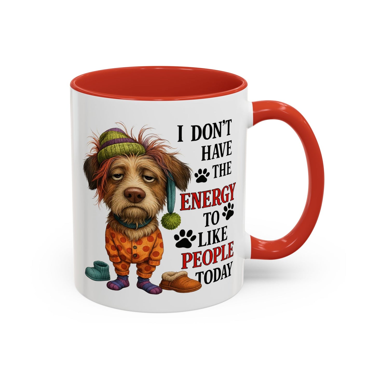 Animal Mug - I Don't Have The Energy