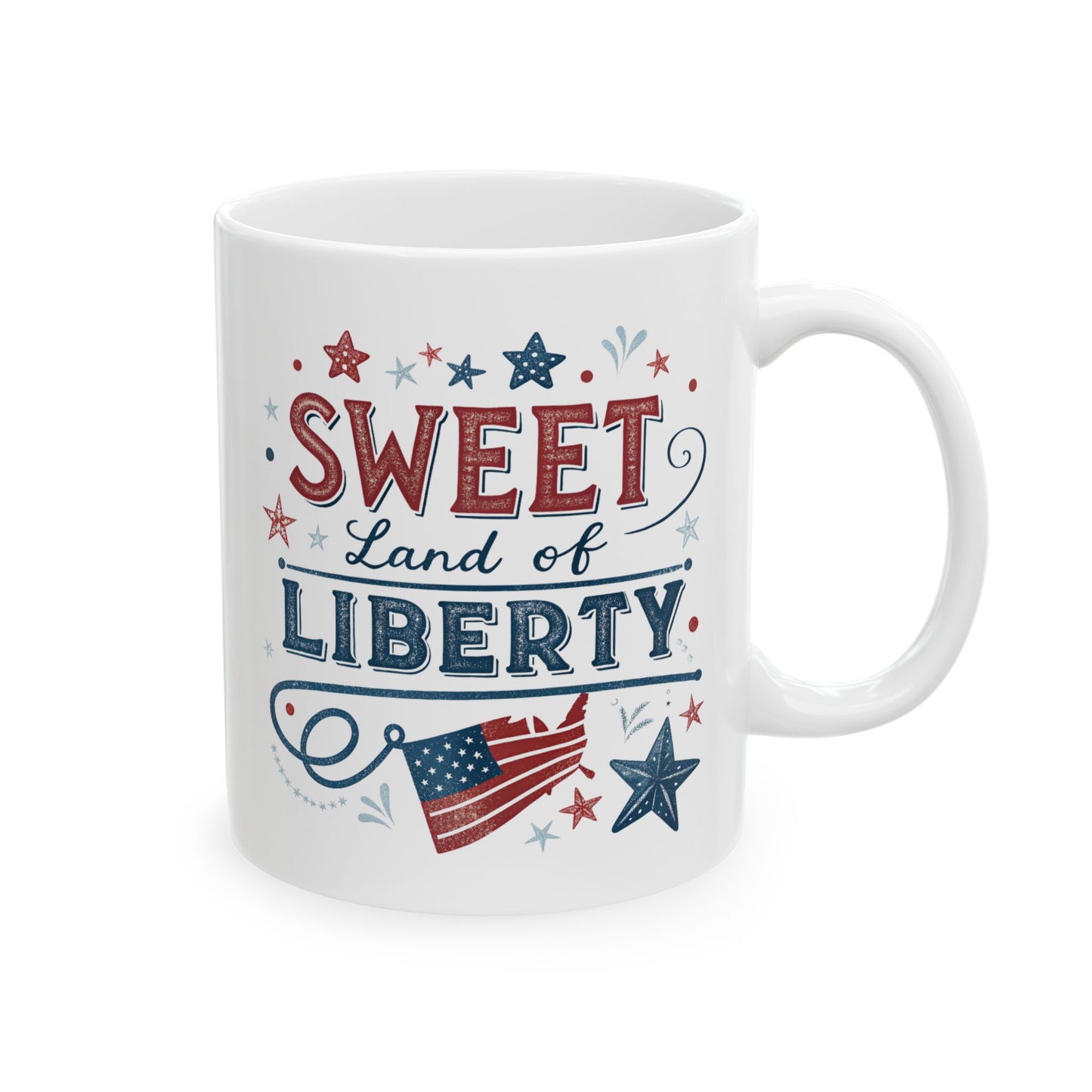 4th of July Mug - Sweet Land of Liberty