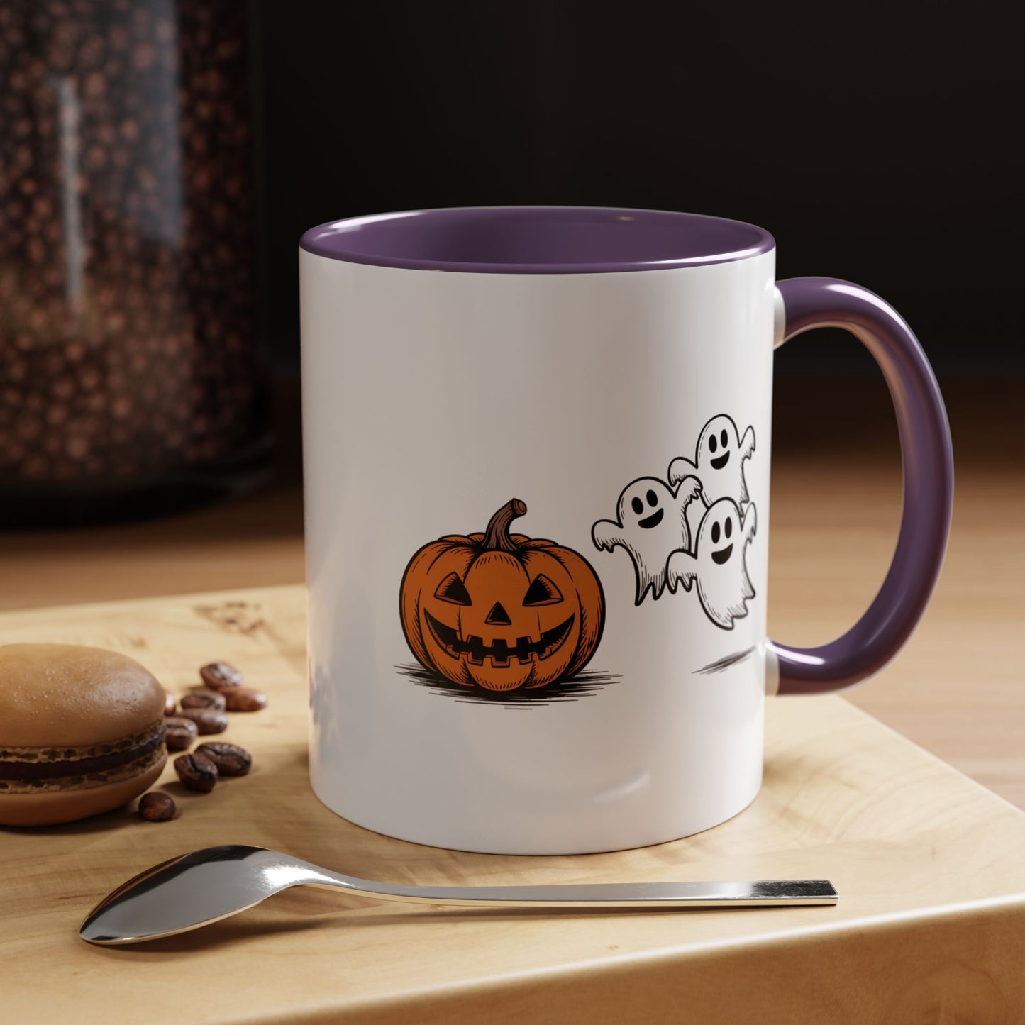 Halloween Mug - Pumpkin & Ghosts