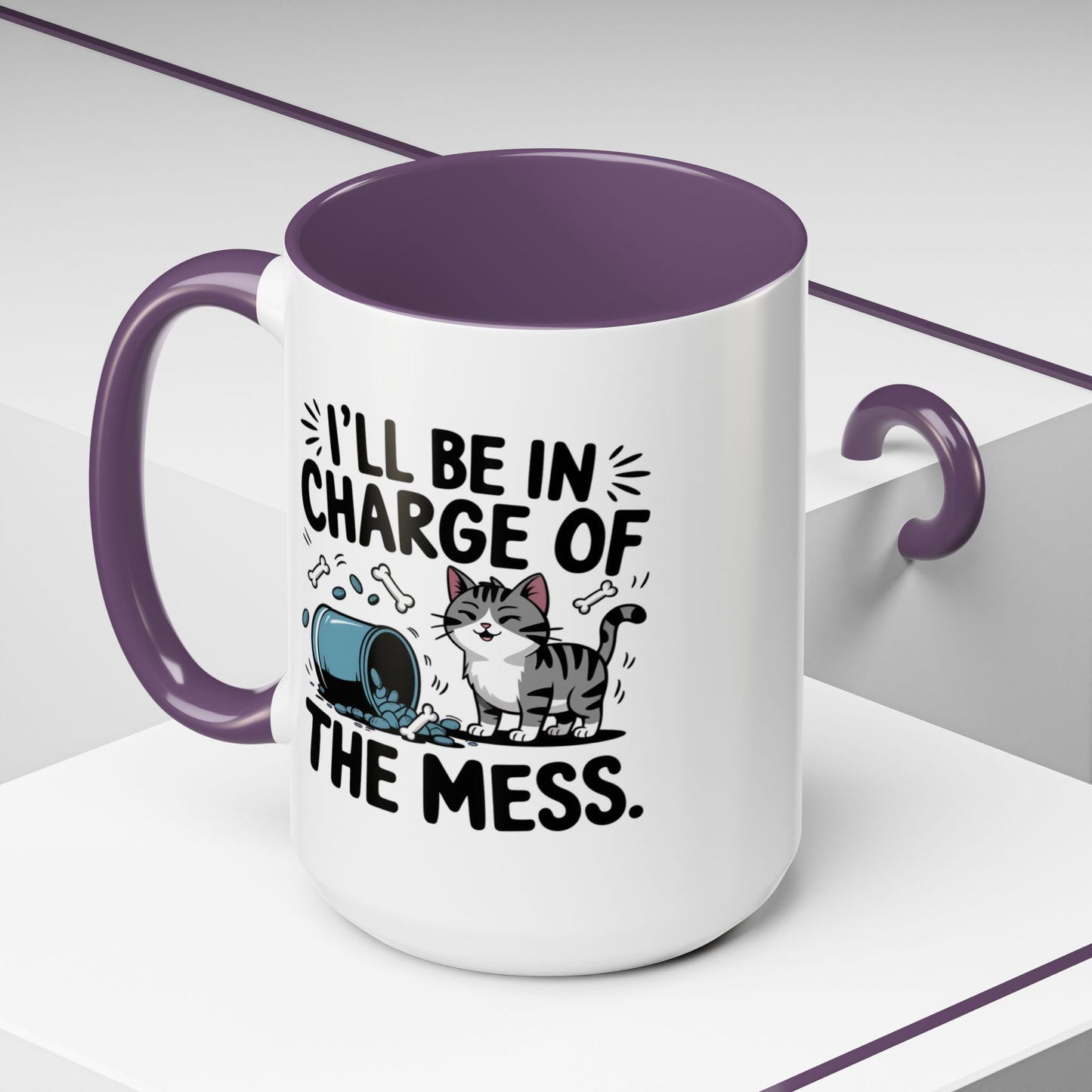 Animal Mug - I'll Be In Charge of The Mess