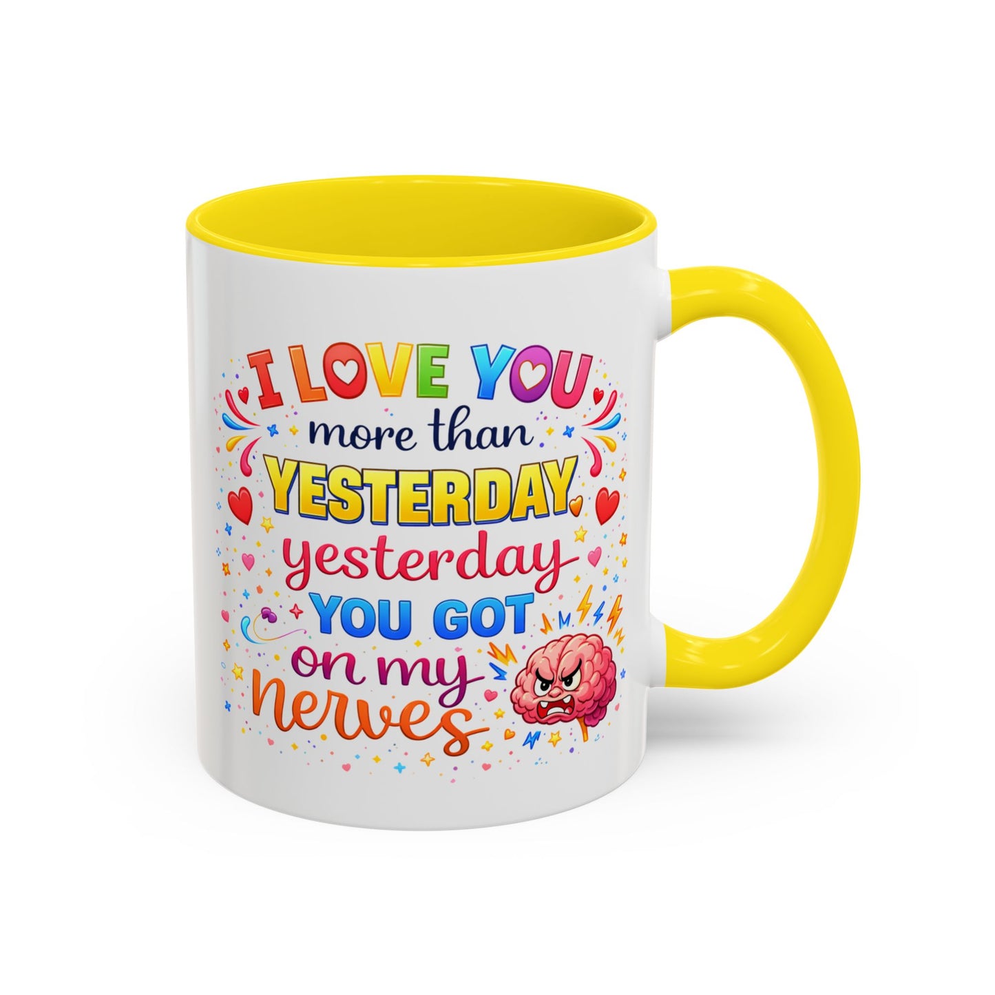 Anniversary Mug - I Love You More Than Yesterday