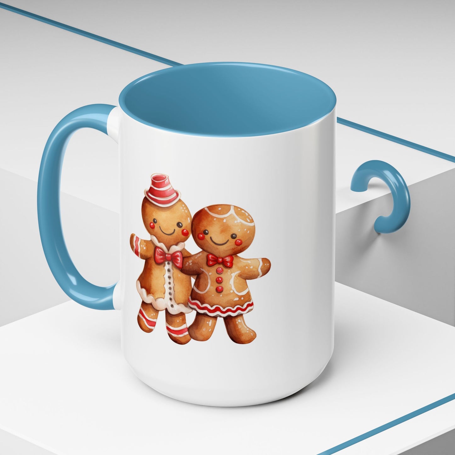 Christmas Mug - Gingerbread Man Boy & Girl