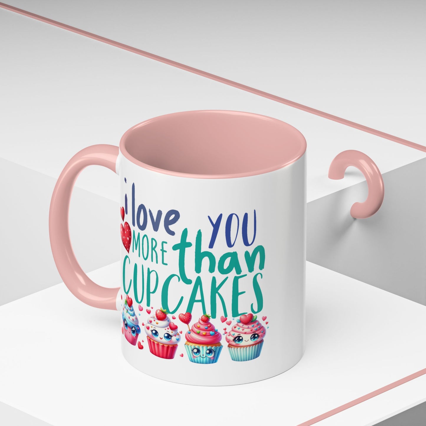 Anniversary Mug - I Love You More Than Cupcakes