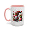 Christmas Mug - Gnome and Christmas Stocking