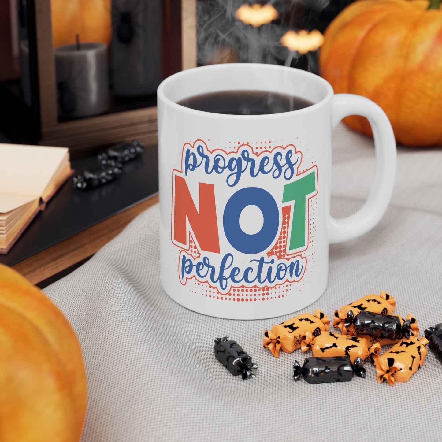 Motivation Mug - Progress Not Perfection!