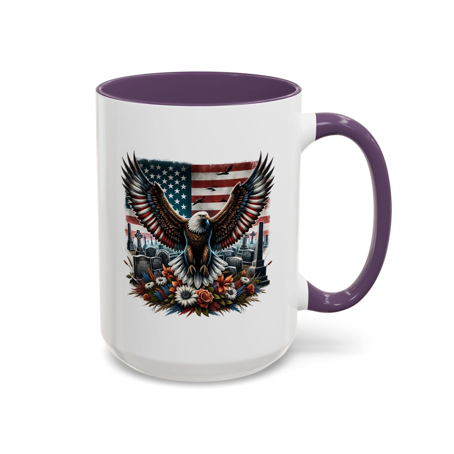 4th of July Mug - American Bald Eagle Memorial