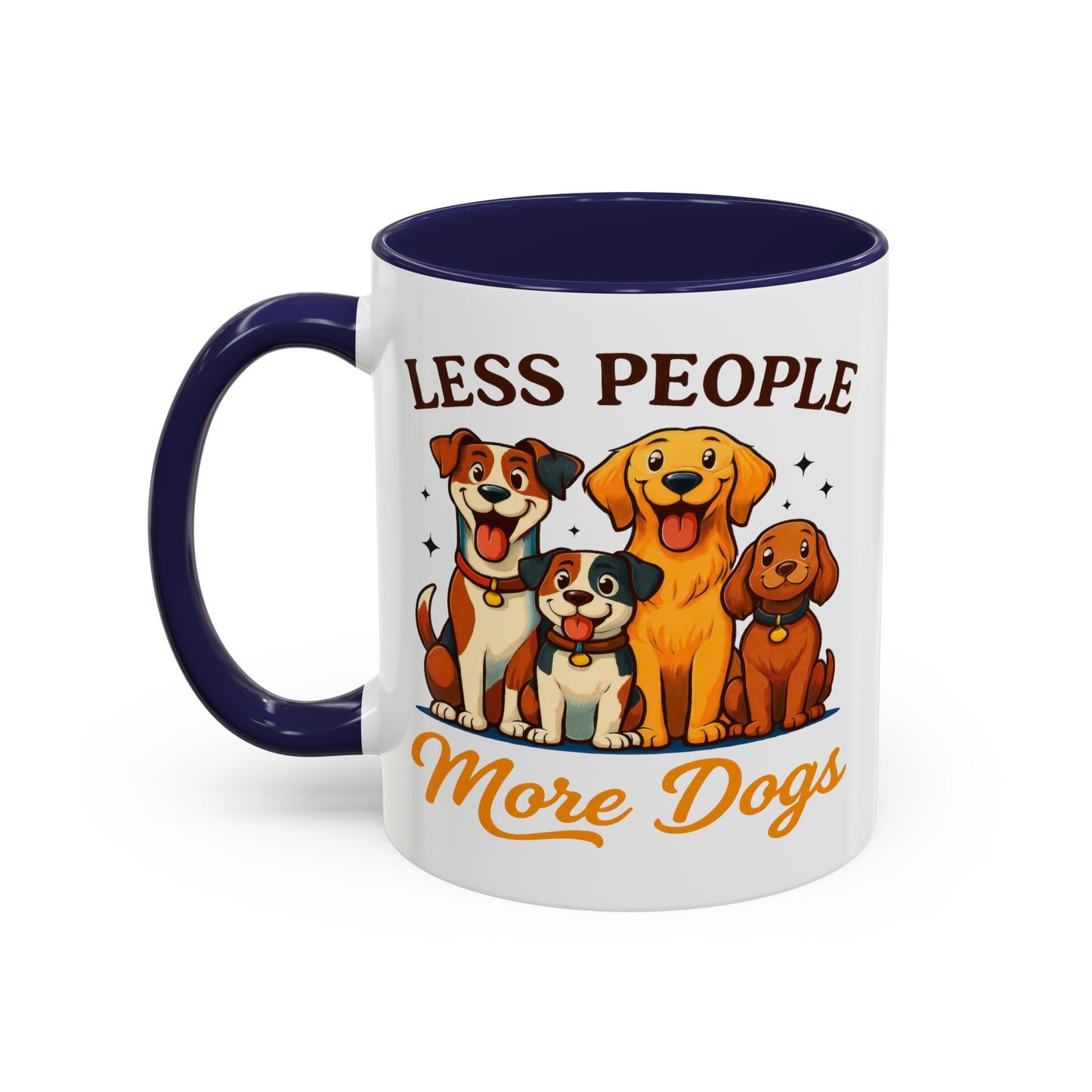 Animal Mug - Less People More Dogs