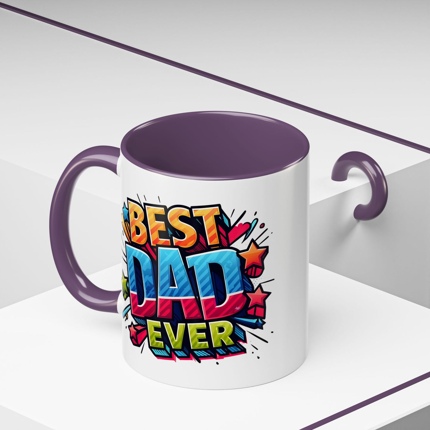 Father's Day Mug - Best Dad Ever Comic