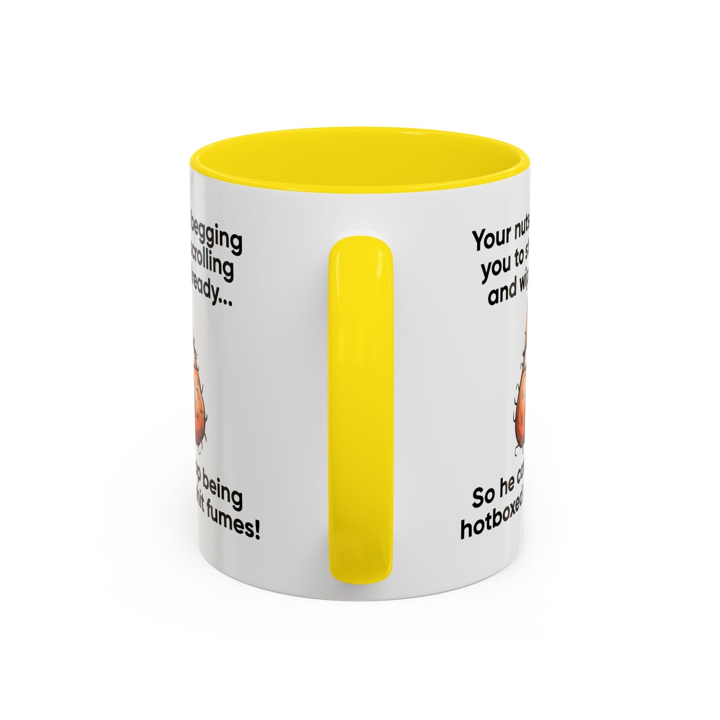 Adult Mug - Your Nutsack Begging You To Stop