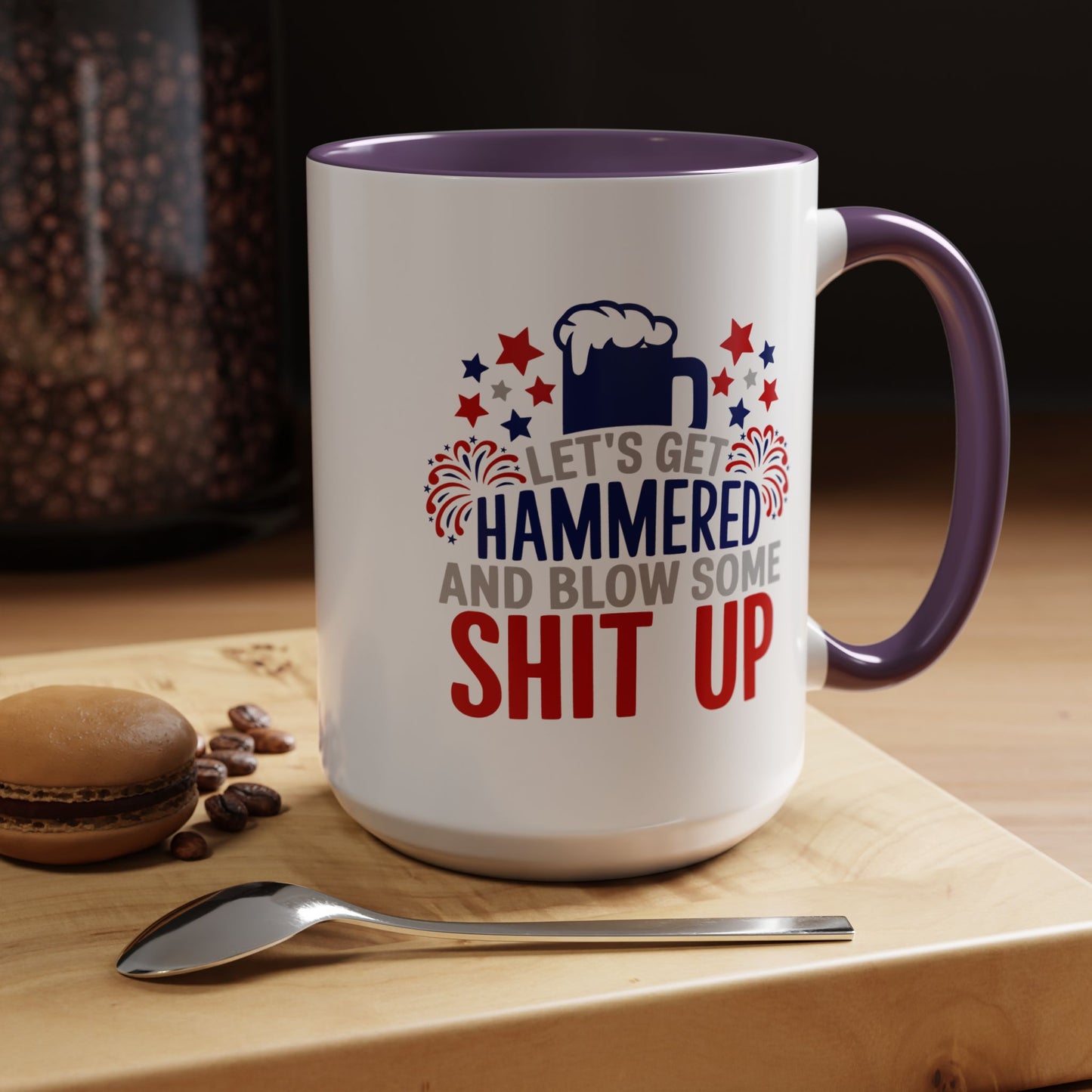 4th of July Mug - Let's Get Hammered