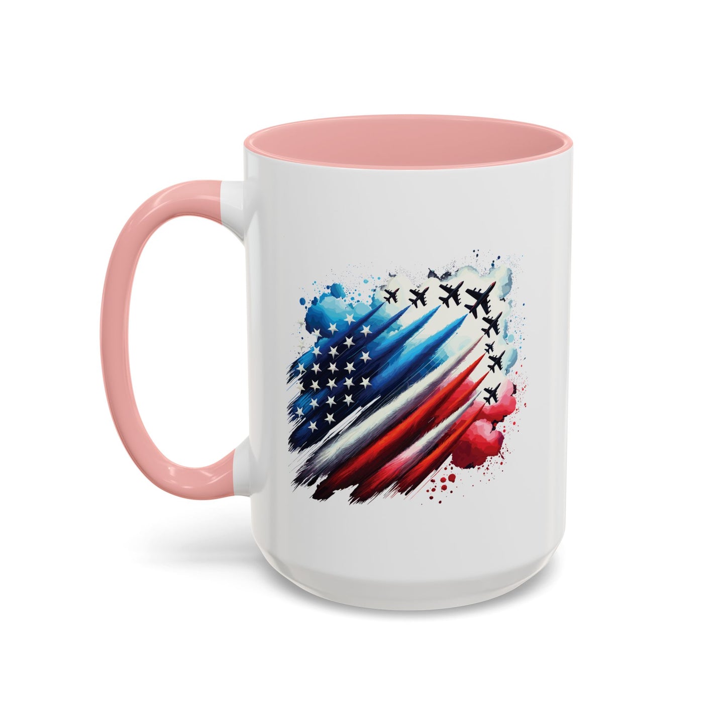 4th of July Mug - Fighter Jets USA Patriotic