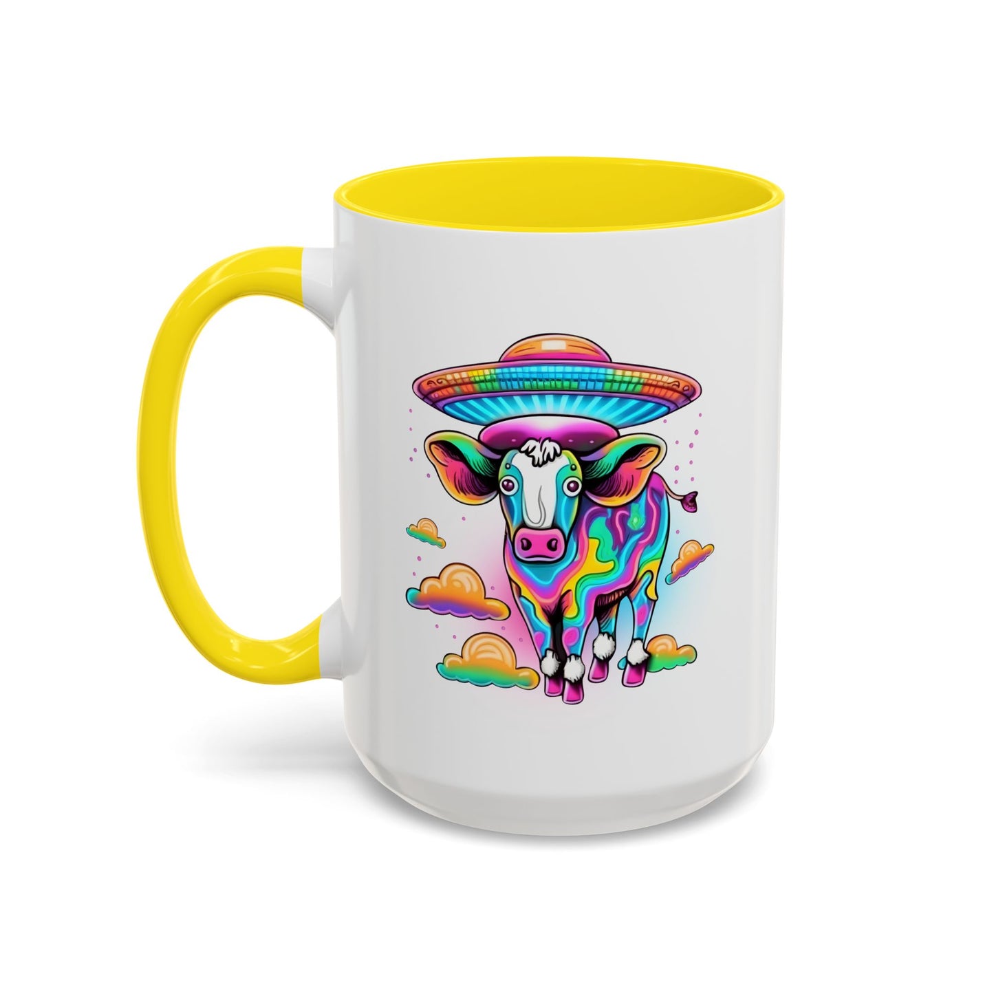 Alien Mug - Multicoloured Cow