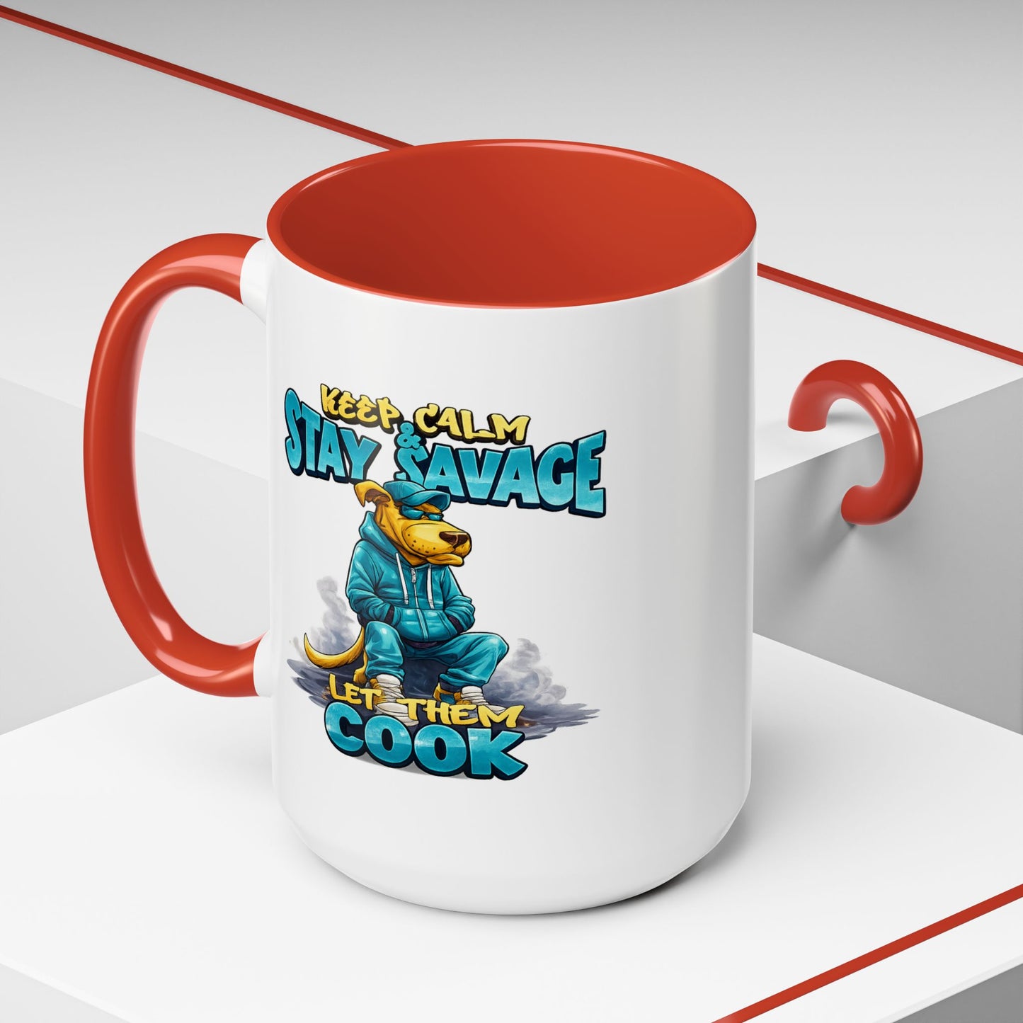Wellness Mug - Keep Calm And Stay Savage