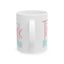 Motivation Mug - Think Positive Colorful