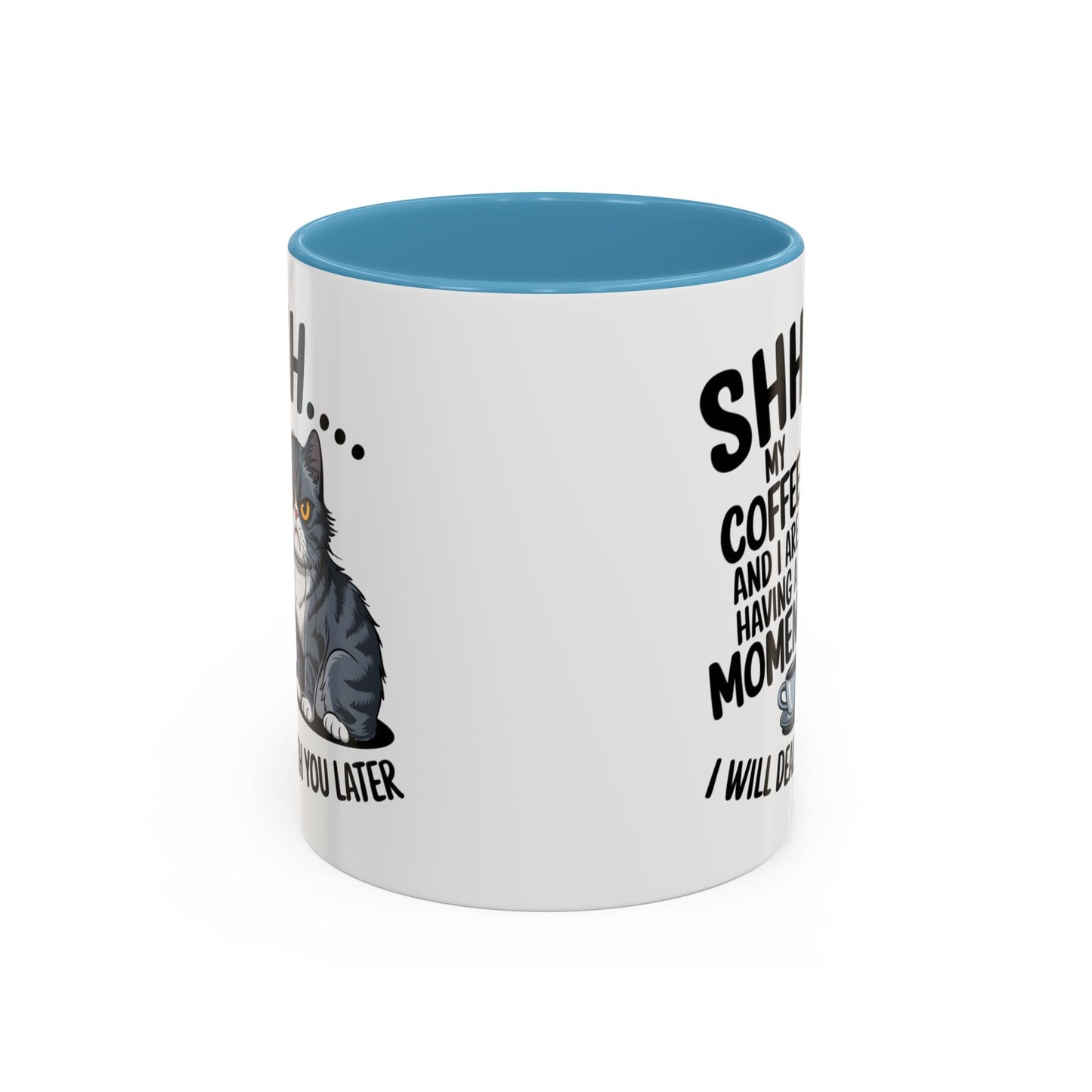 Animal Mug - Shhhh My Coffee and I