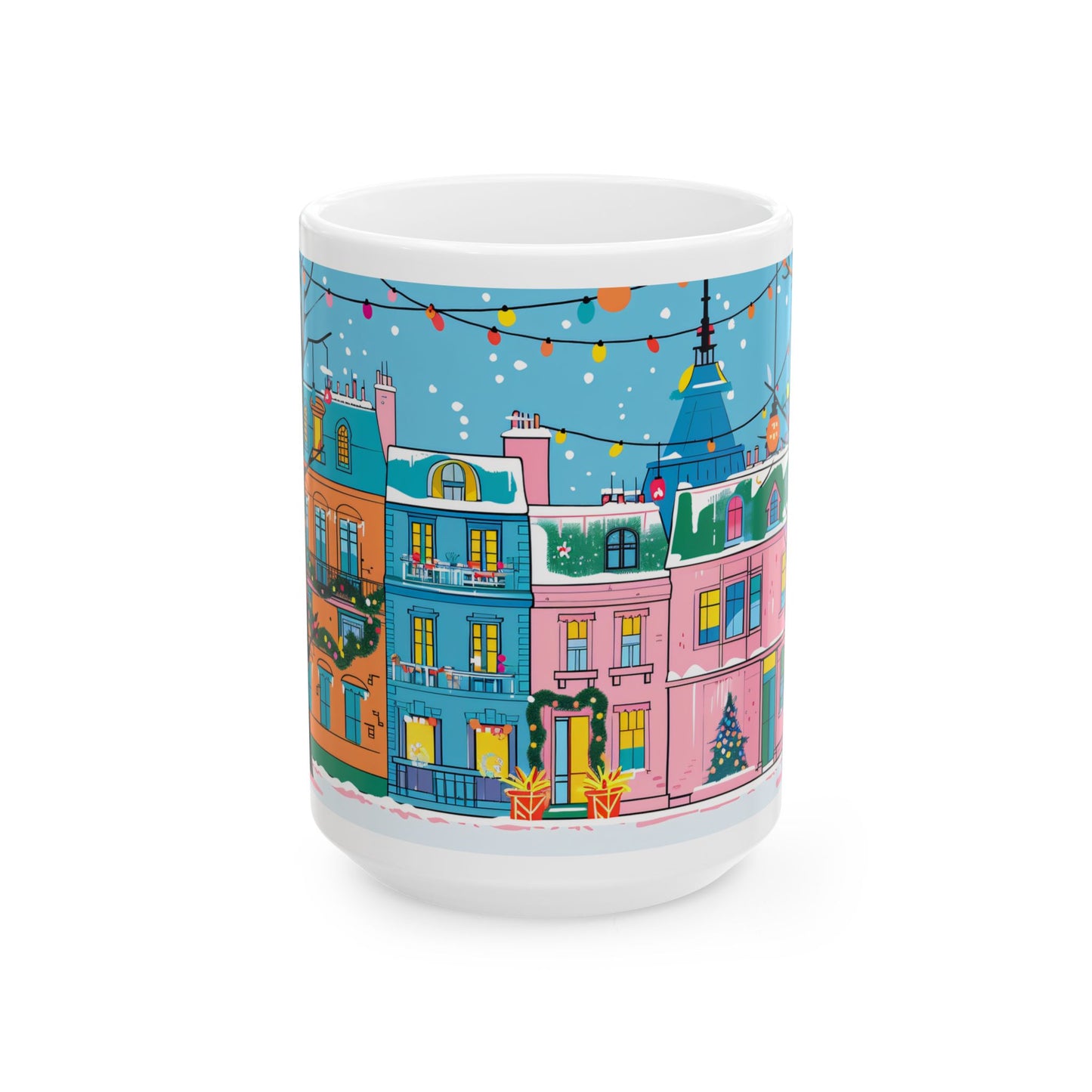 Christmas Mug - Christmas Town Wrap 2