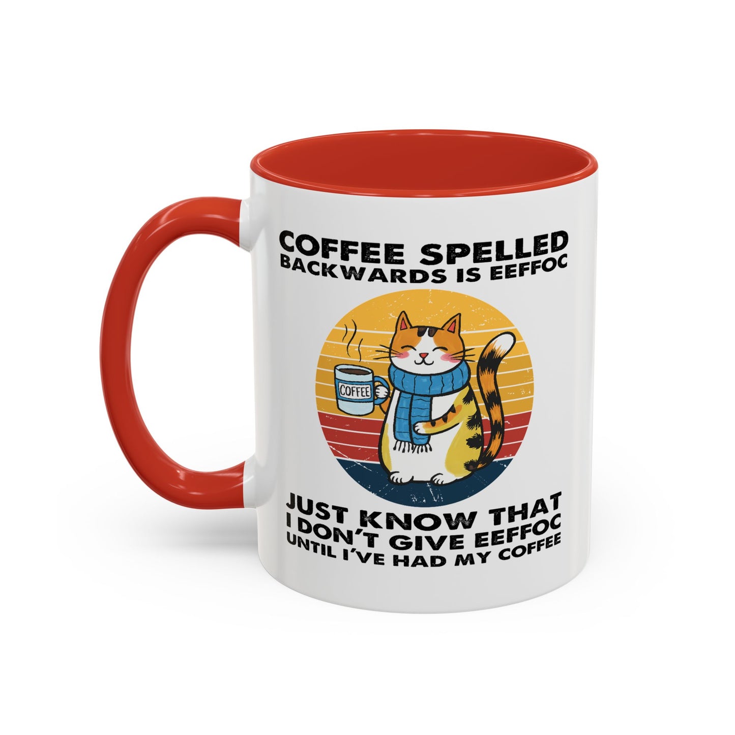Humor Mug - Coffee Spelled Backwards is Eeffoc