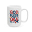 Religious Mug - God Bless The USA Sign