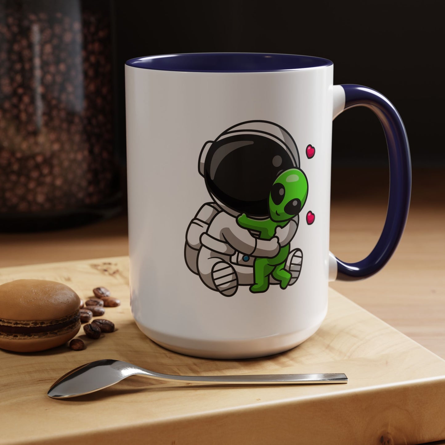 Alien Mug - Astronaut Hug Alien