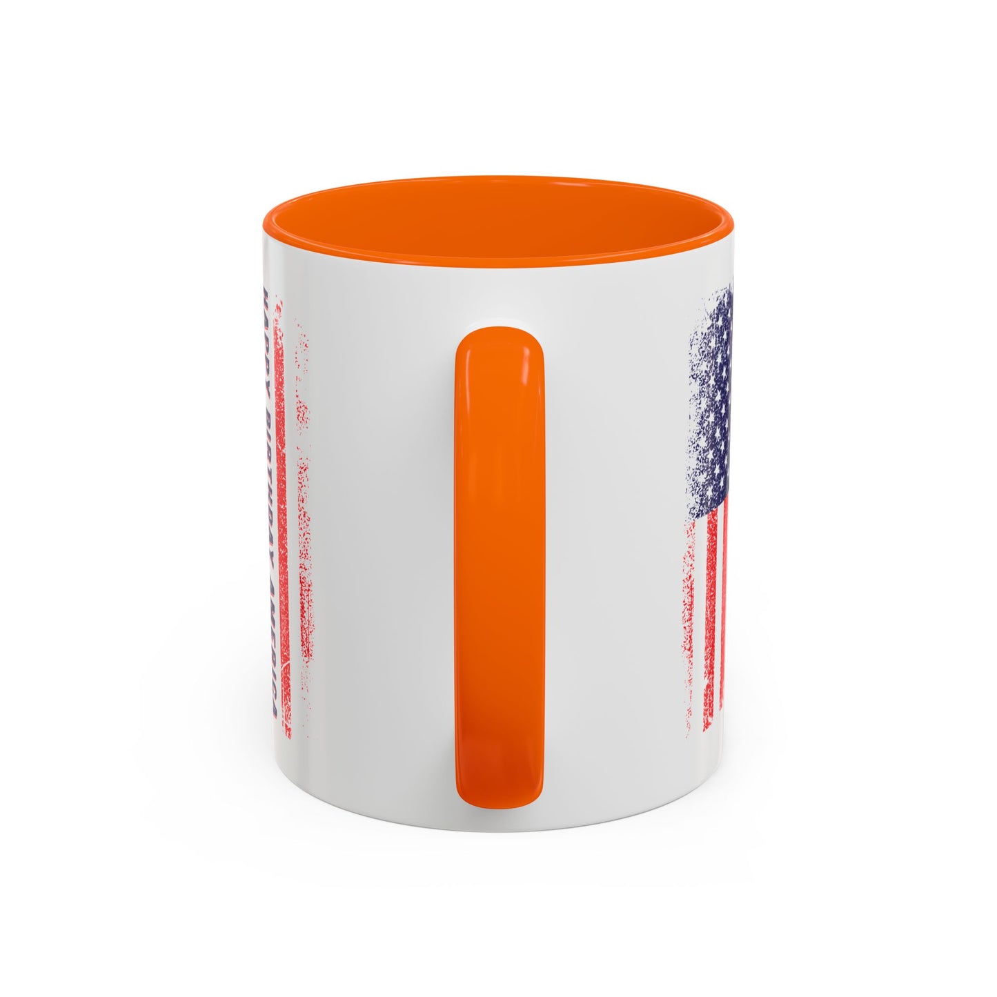 4th of July Mug - Happy Birthday America Flag