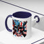 4th of July Mug - Skull With American Flag