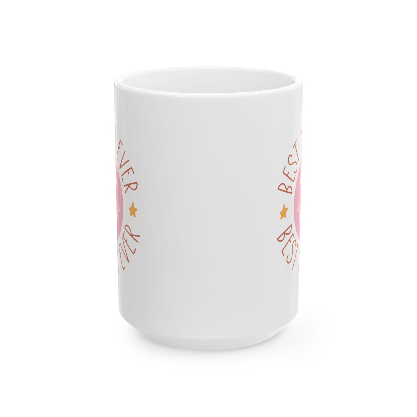 Mother's Day Mug - Best Mom Ever Smiley Face