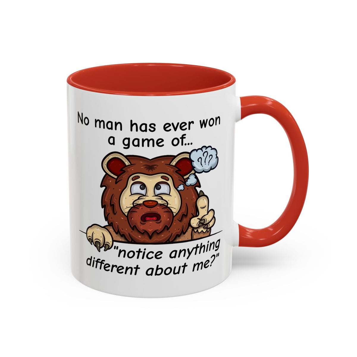Humor Mug - No Man Has Ever Won a Game