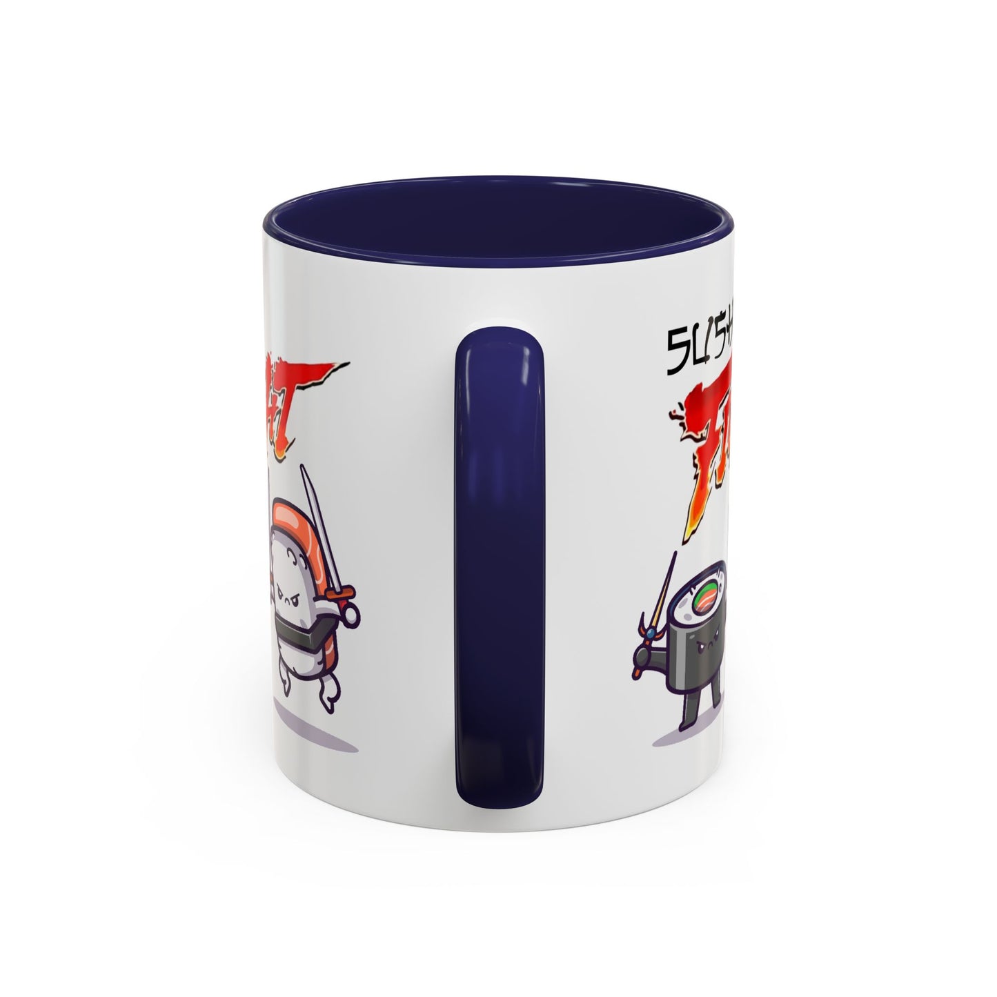 Humor Mug - Sushi Fight