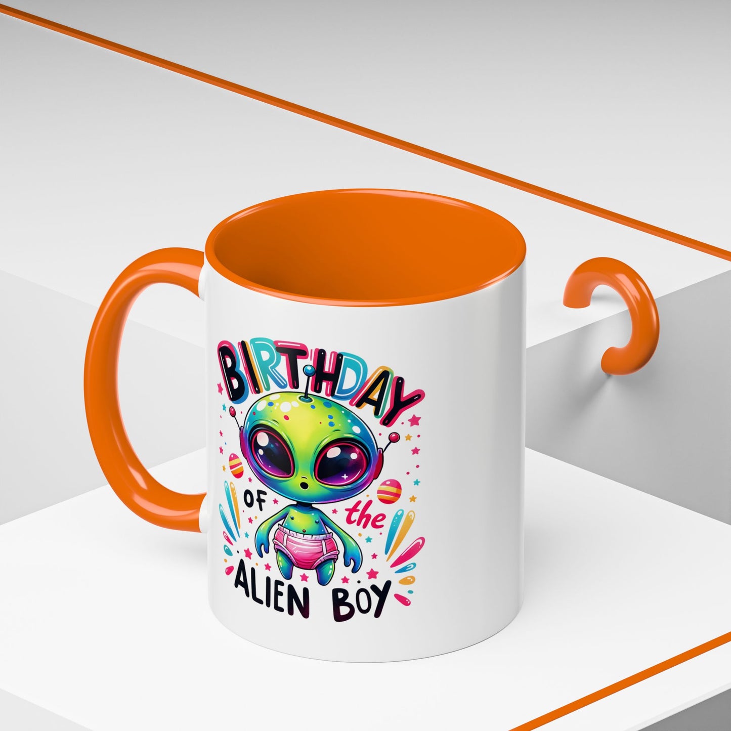 Alien Mug - Birthday Alien Boy