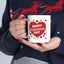 Valentine's Day Mug - Happy Red Hearts