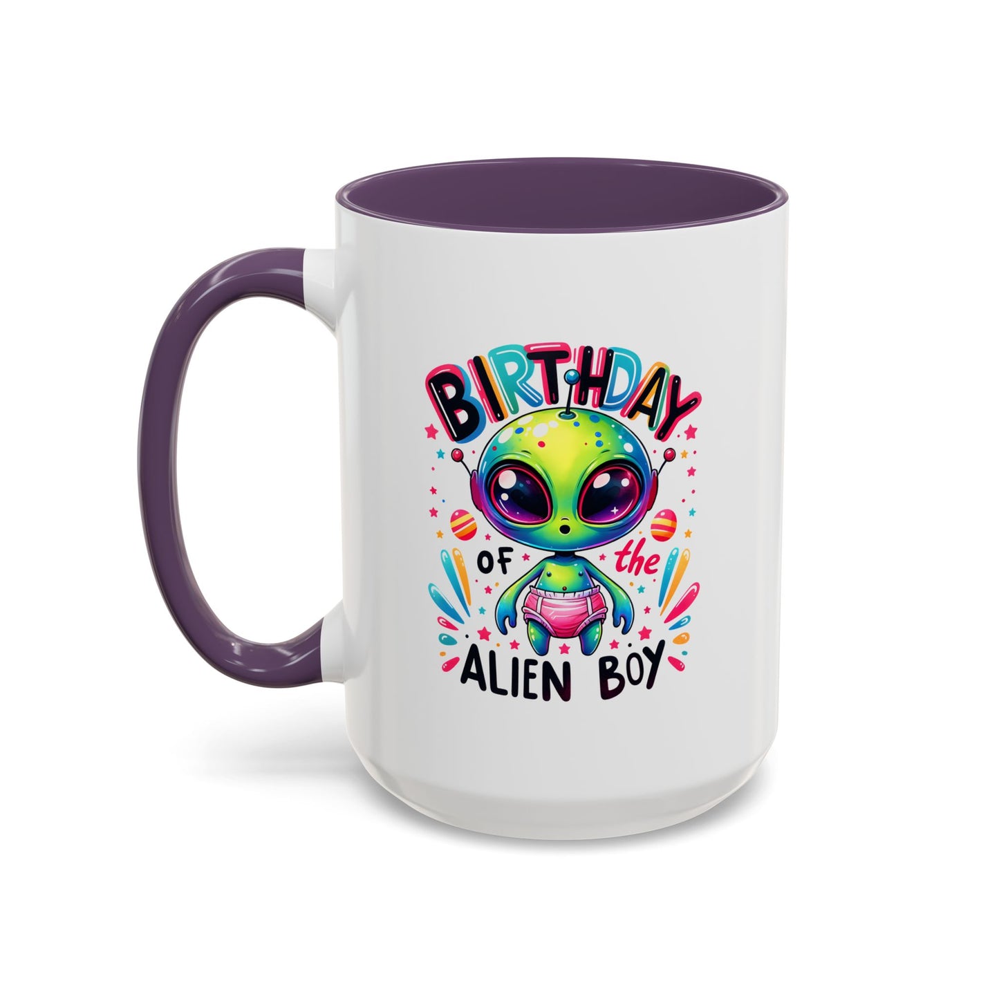 Alien Mug - Birthday Alien Boy