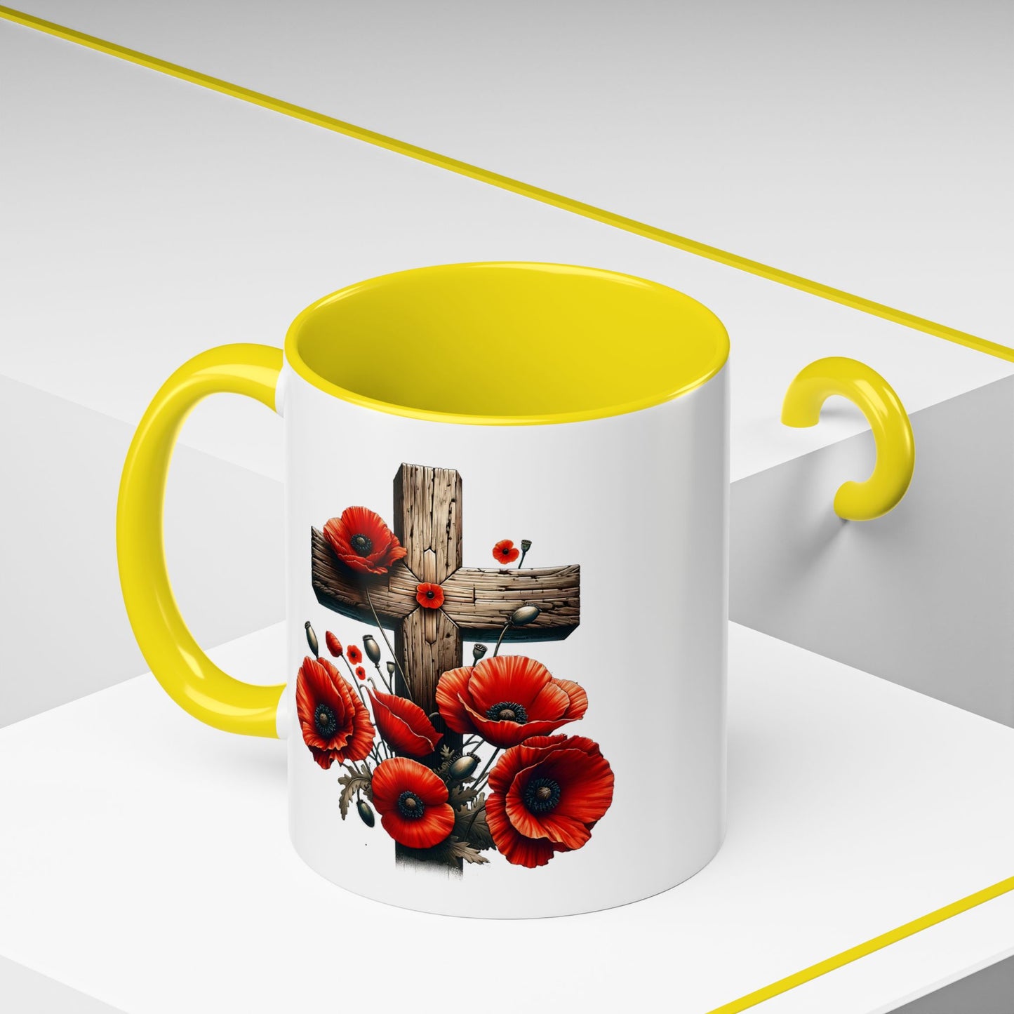 4th of July Mug - Fallen Soldier Cross