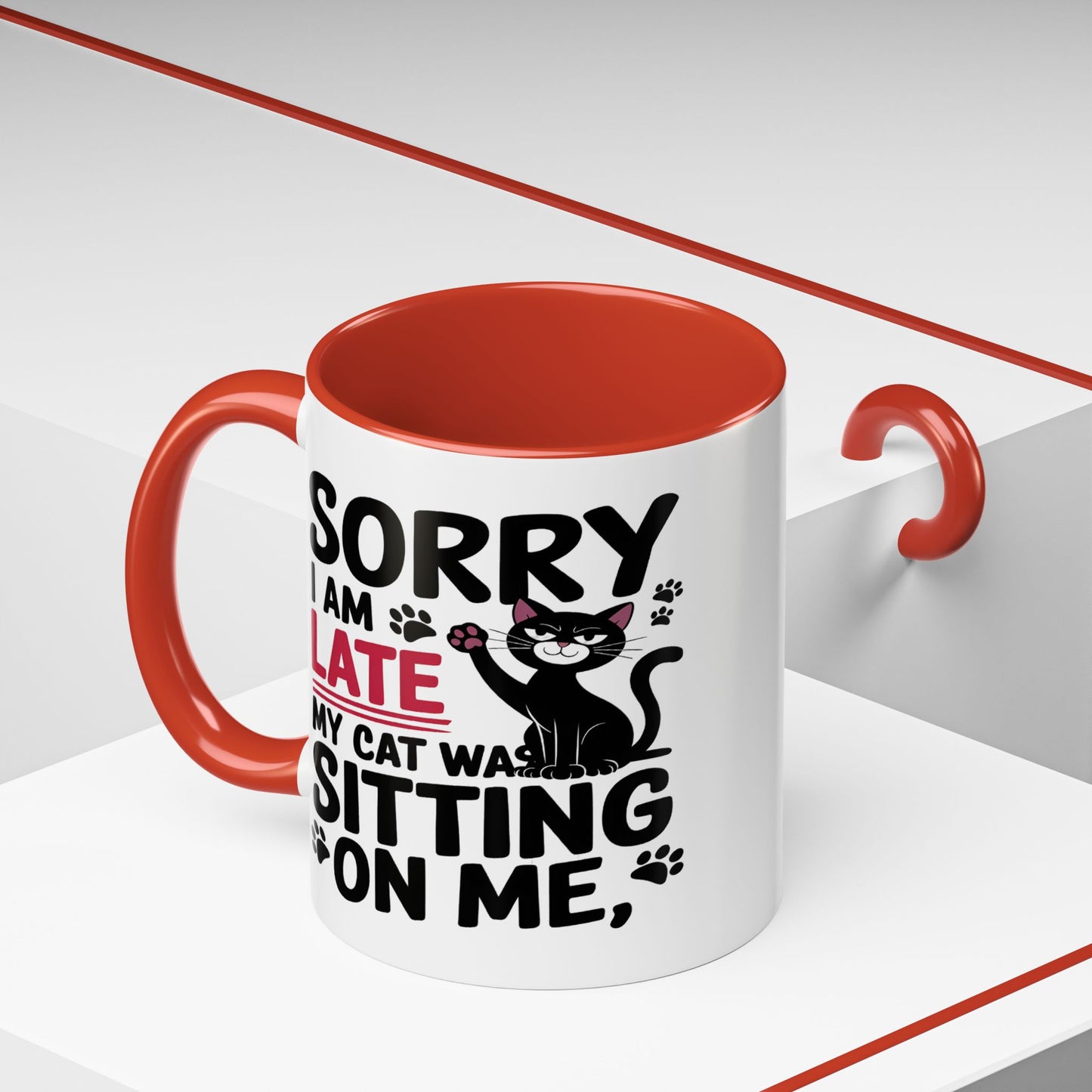 Animal Mug - Sorry I'm Late