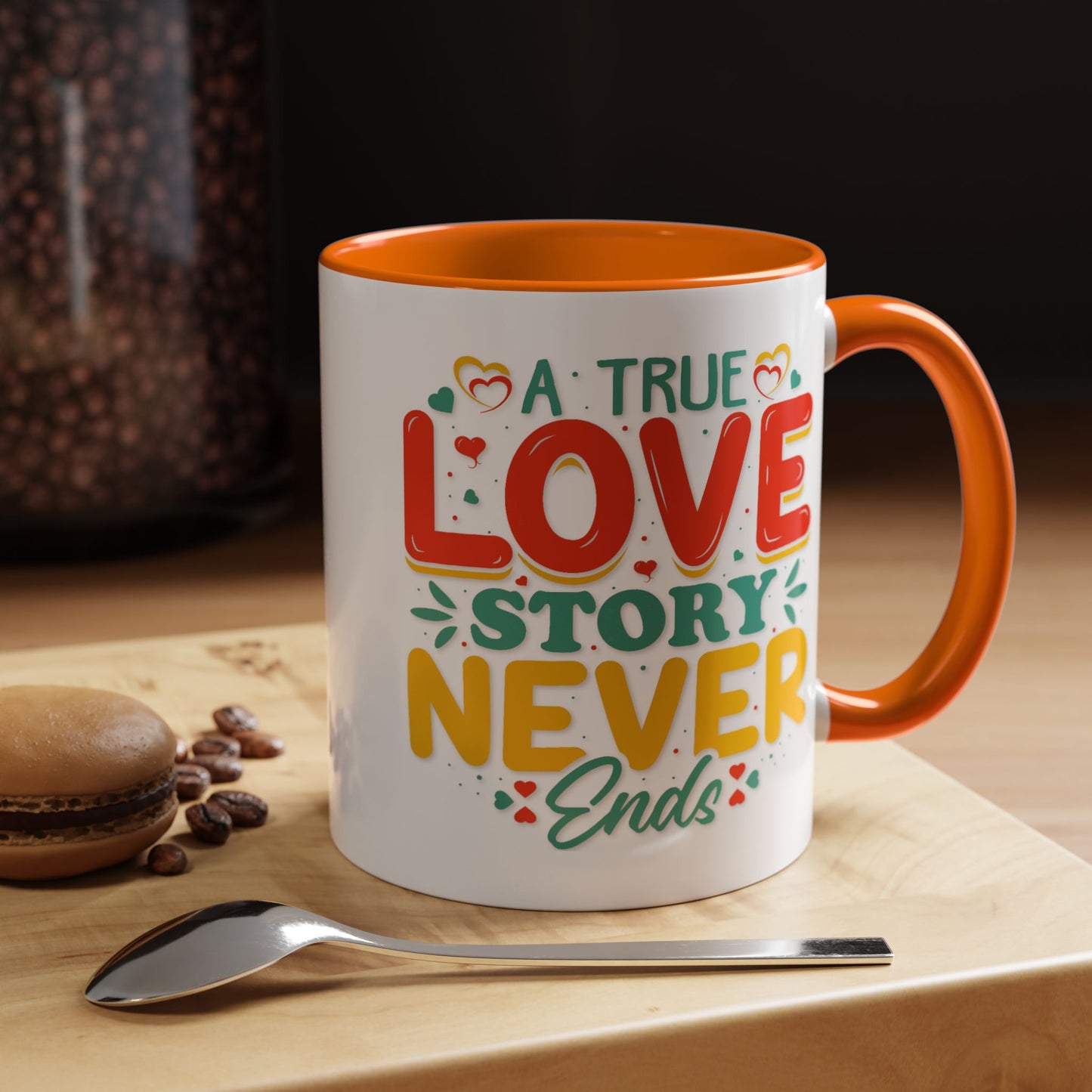 Anniversary Mug - A true Love Story Never Ends