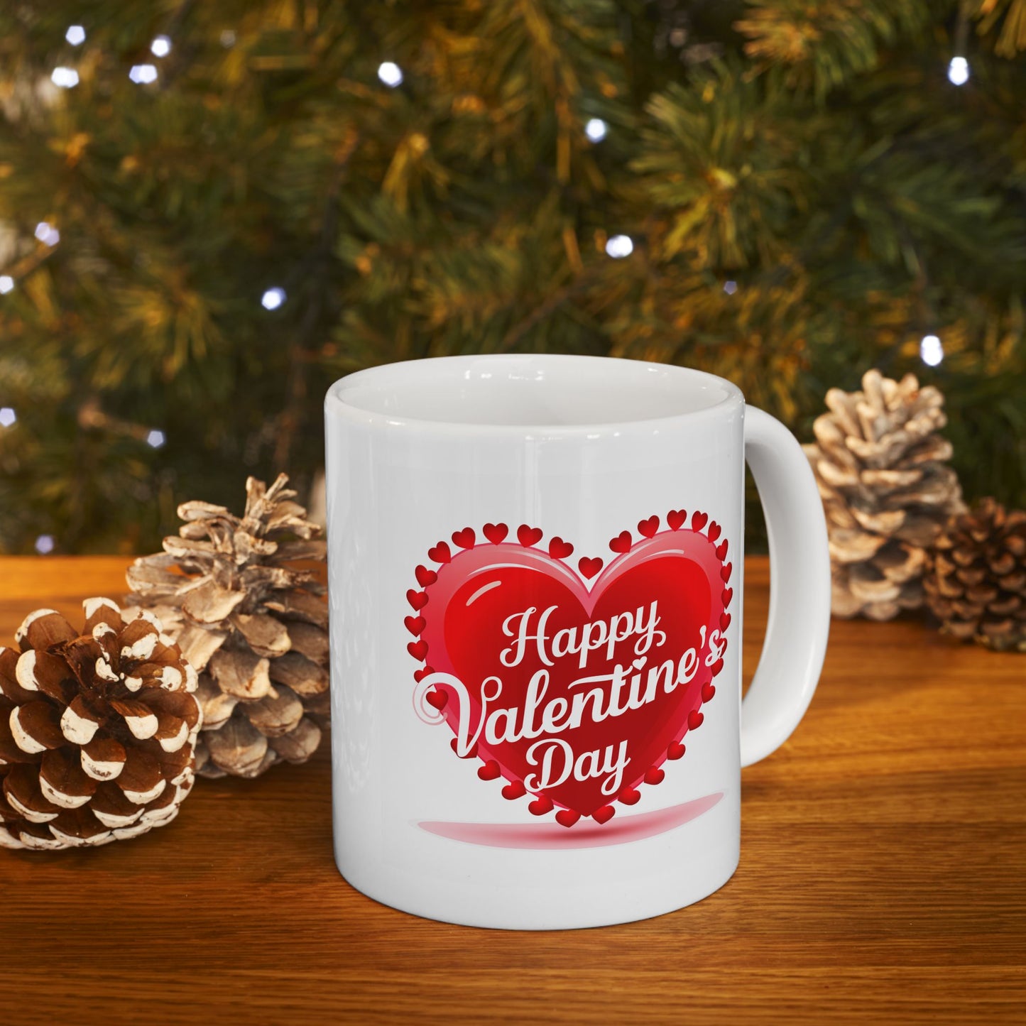 Valentine's Day Mug - Happy Red Heart