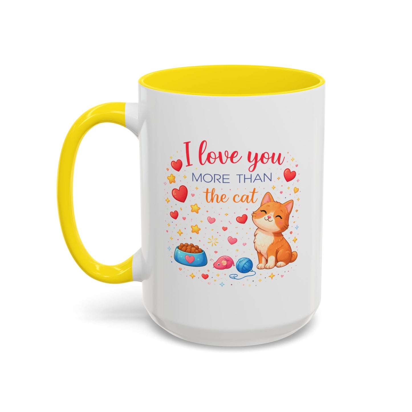 Anniversary Mug - I Love You More Than The Cat