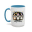 Birthday Mug - Happy Birthday Owls